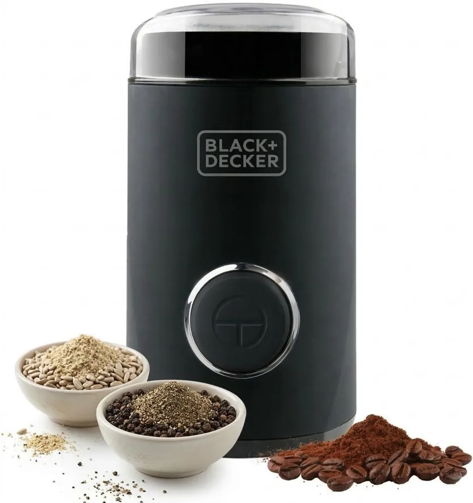 Black+Decker Molinillo de Café Eléctrico 150W