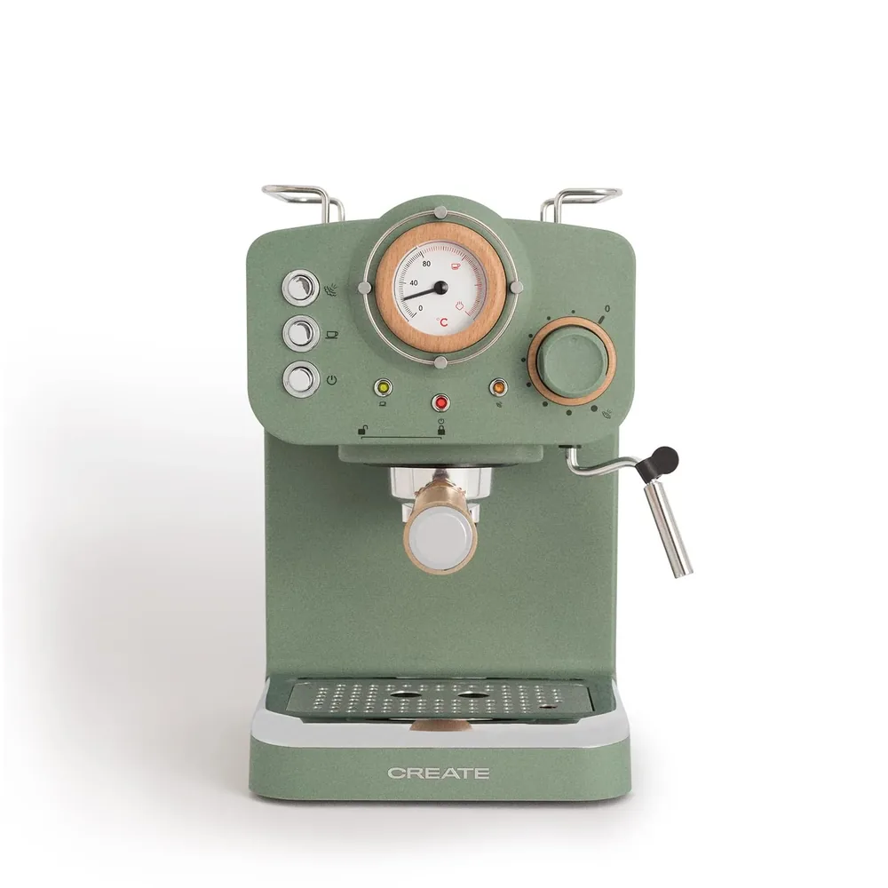 CREATE Thera Retro - Cafetera Espresso Semiautomática
