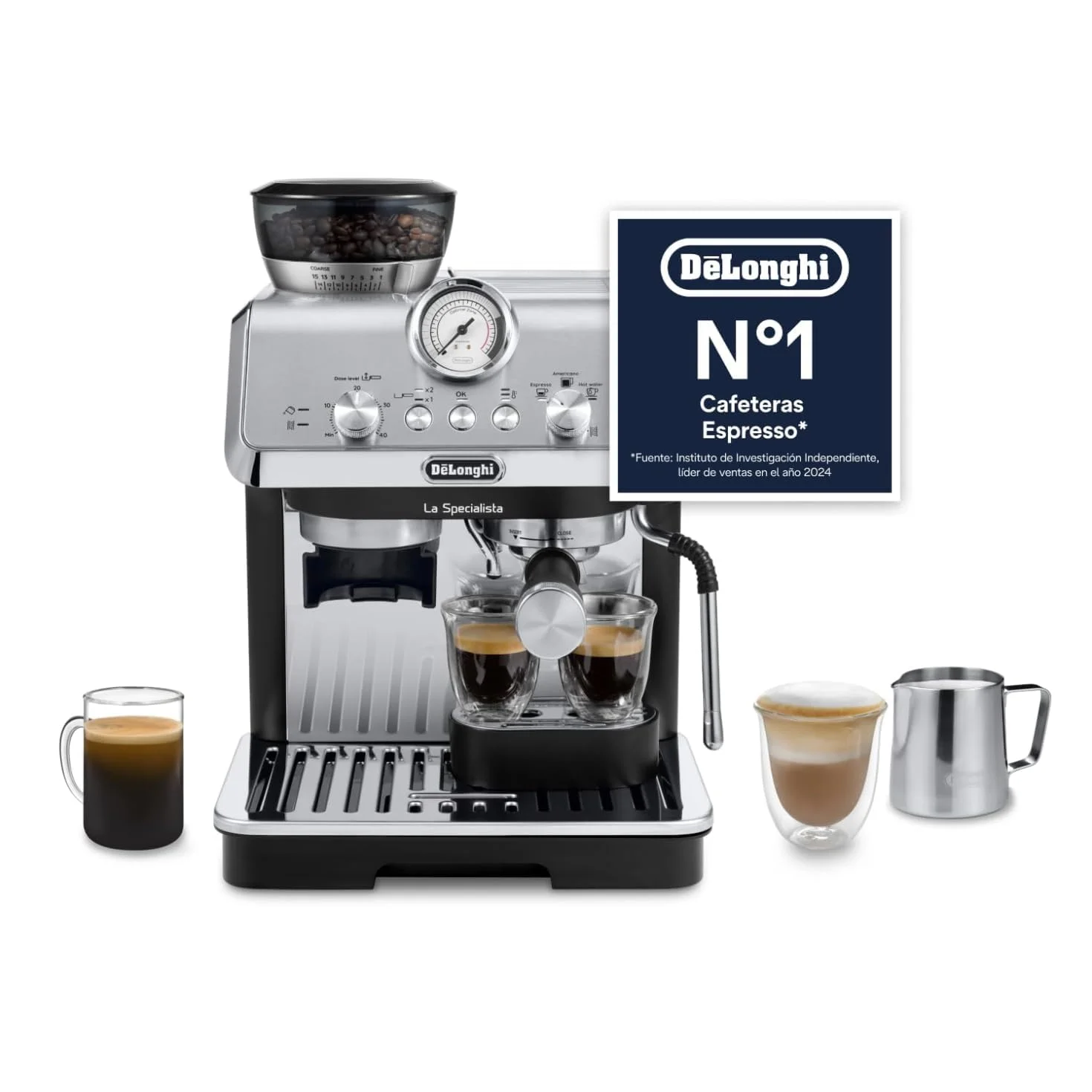 De'Longhi La Specialista Arte - Cafetera con Molinillo Integrado