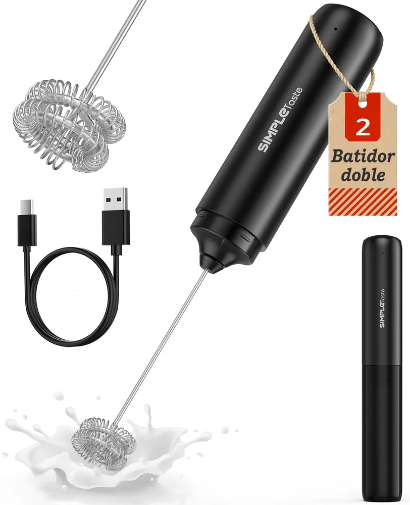 Espumador de Leche Eléctrico SIMPLETASTE USB-C