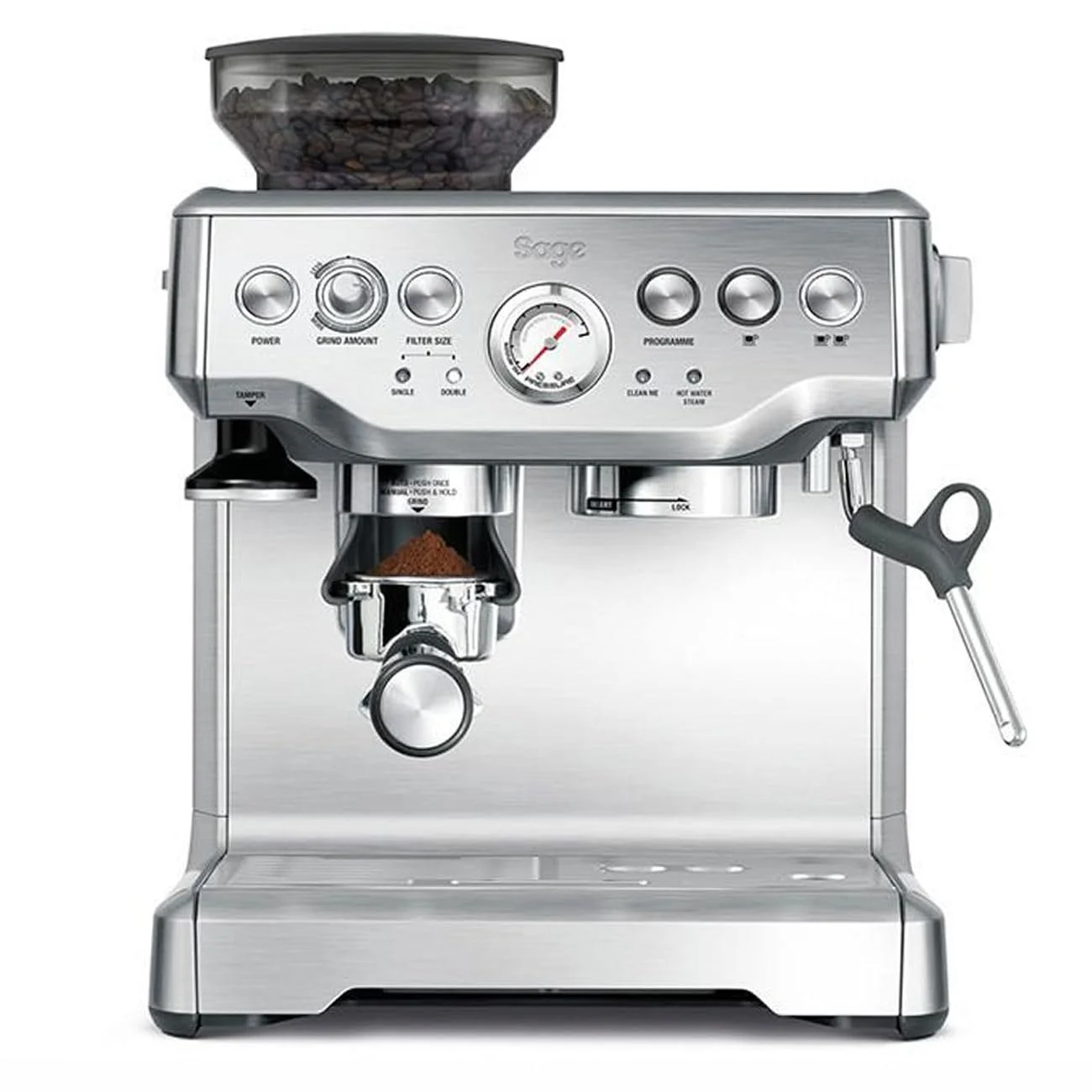 Sage Barista Express - Cafetera con Molinillo Integrado